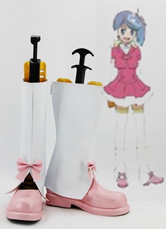 コスプレ靴 AKB48 横溝真琴 コスプレブーツm1604