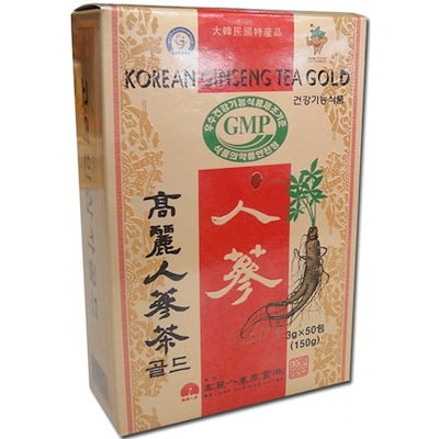 韓国食材*韓国健康茶高麗　人参茶（紙箱）　3ｇｘ50...のサムネイル