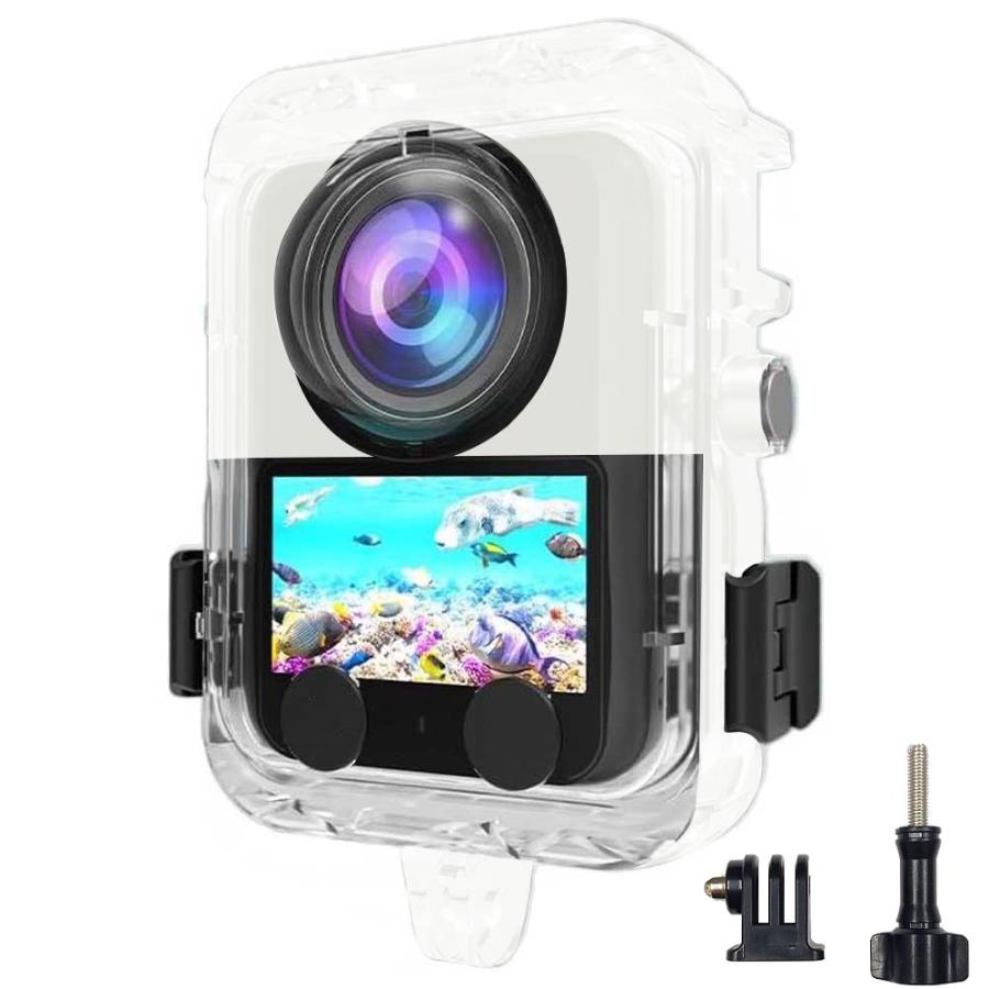 オズモ 360 DJI Osmo 360 専用 防水ケース ブラケットアクセサリー付き 防水防塵保護ハウジング Waterproof Case