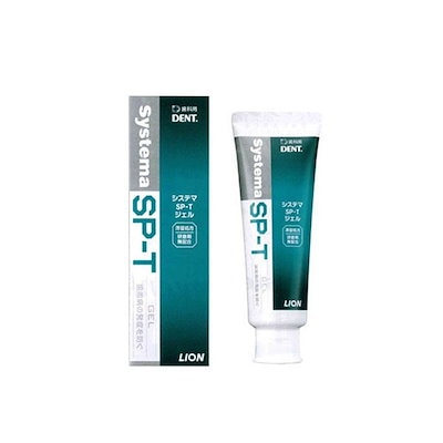 他サイト： ライオン ハミガキジェル SP-Tジェル 85ｇ小型便5個迄 LION DENT Systema デント システマ ライオンの商品画像