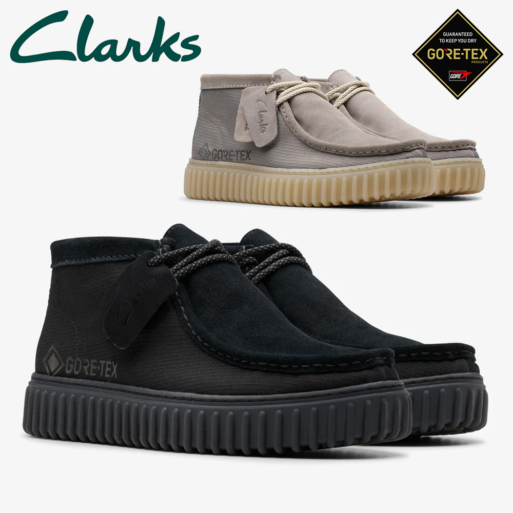 clarks モカシン メンズ トーヒルハイゴアテックス 26178271 26178272 クラークス Torhill Hi GTX 防水