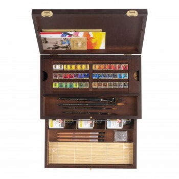 レンブラント固形水彩　マスターボックス42色セット　T0584-0012　410898