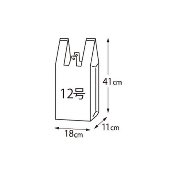 【限定製作】 （まとめ）クラフトマン レジ袋 シルバー 12号 100枚 CF-S12[x30セット] ギフトラッピング用品