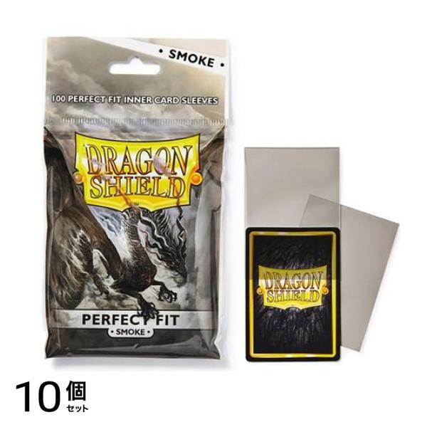 ドラゴンシールド パーフェクトフィット クリア/スモーク AT-13023 100枚入 10個セット
