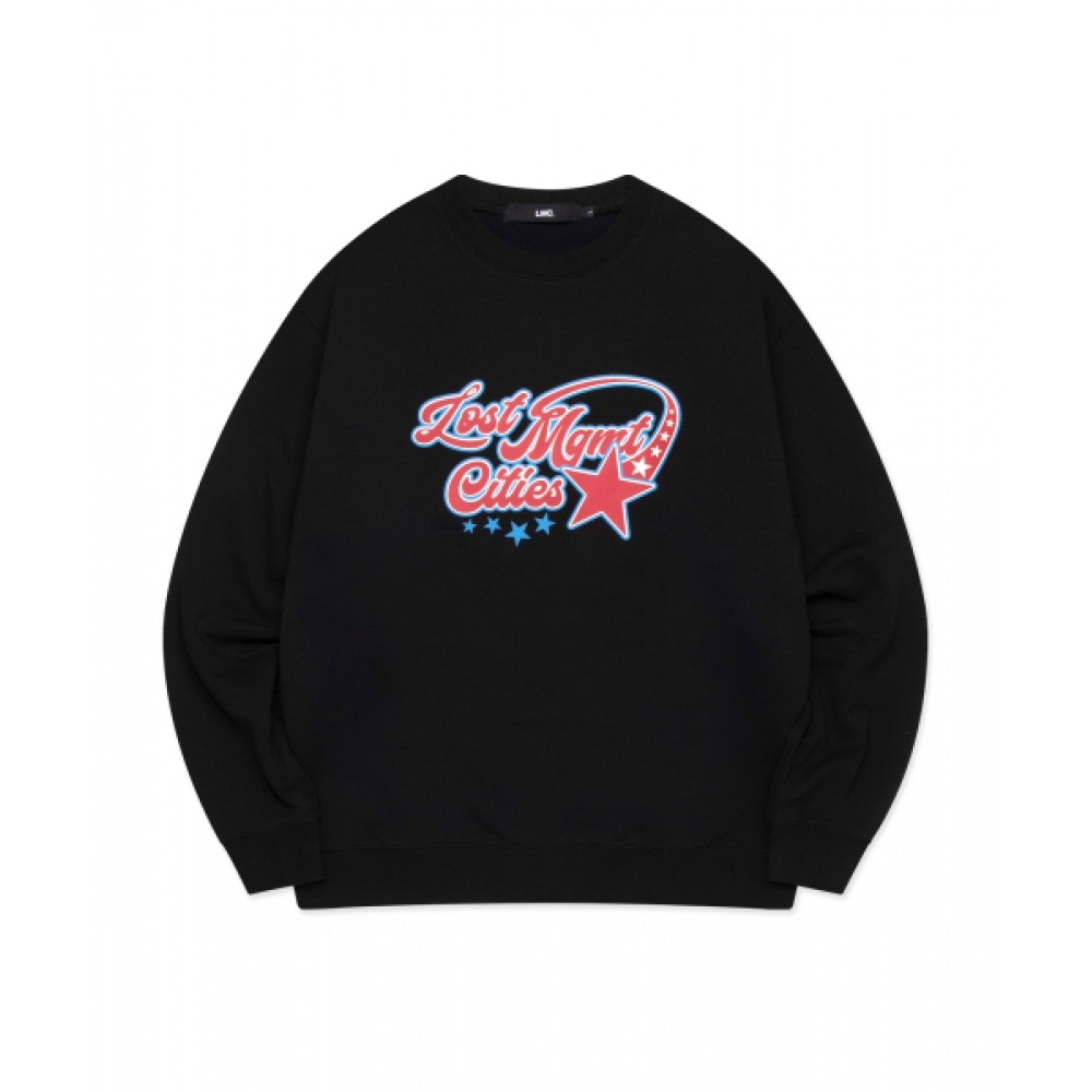 LMC スターウエスタンスウェットシャツブラック