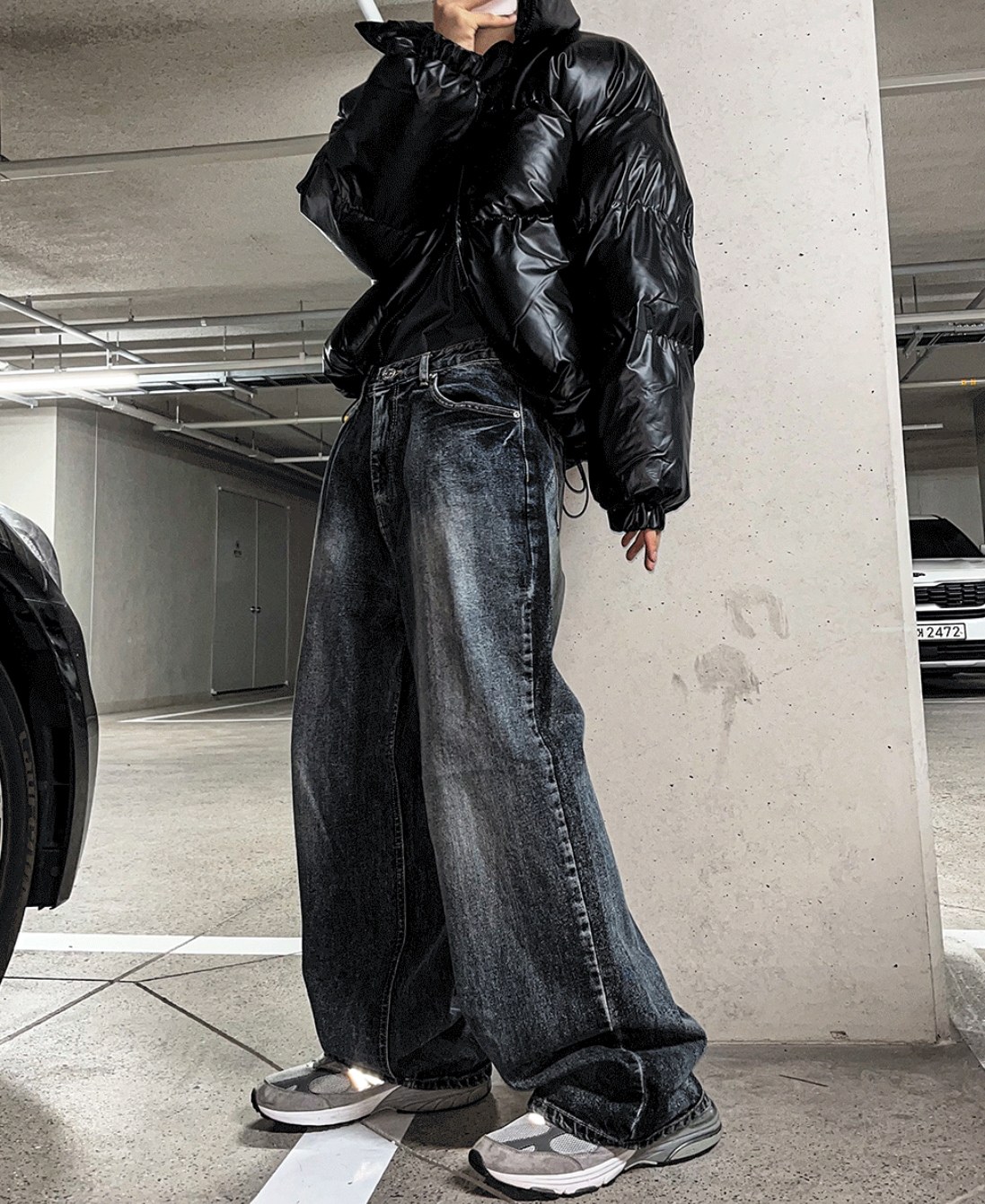 [COSYHARU] Brush Denim Pants