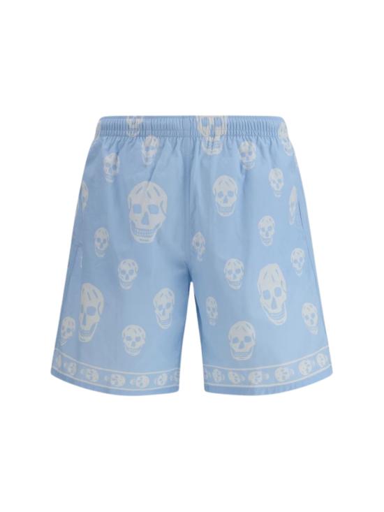 ALEXANDER MCQUEEN Men Shorts 847261 4419Q4977 Clear Blue