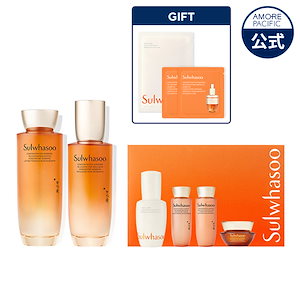 Qoo10] 雪花秀 珍雪(ジンソル)2種セット(125ml+ : キット・コフレ・福袋