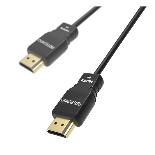 ADTECHNO AHS2-010M 48Gbps対応 ウルトラスリム高強度光ファイバHDMIケーブル 10m メーカー直送