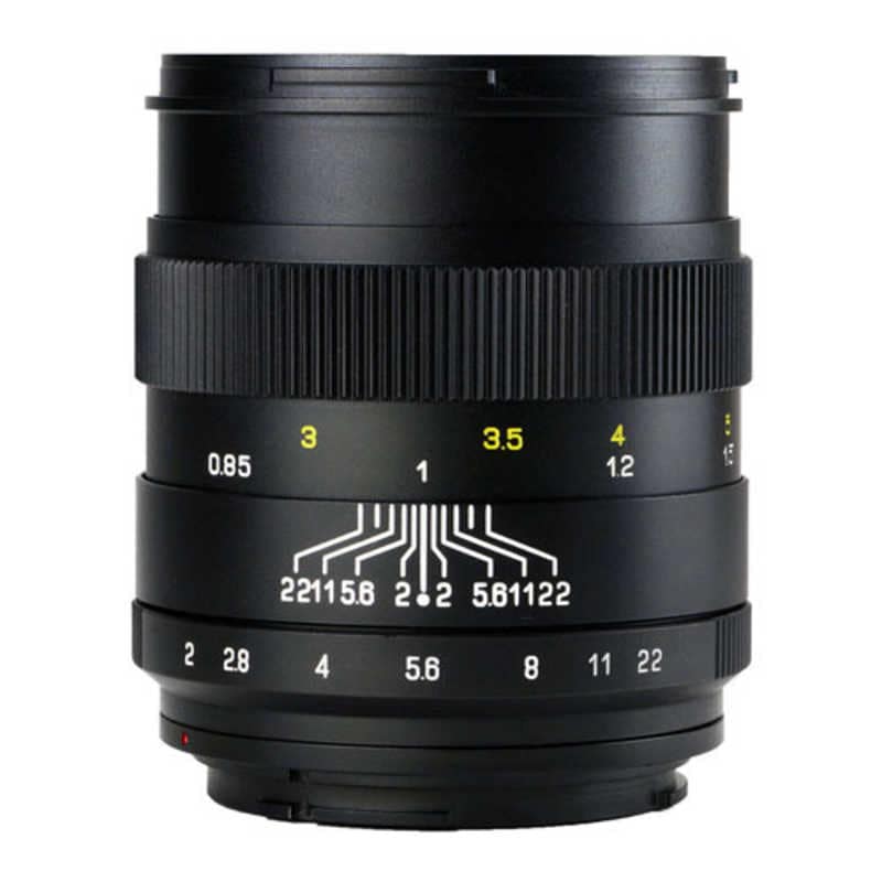 中一光学　カメラレンズ (キヤノンEF用)　CREATOR 85mm F2 ブラック