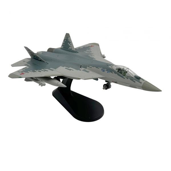 飛行機模型玩具戦闘機モデル1/72 スケール合金金属飛行機モデルSU-57 戦闘ダイキャスト男の子へのギフト用