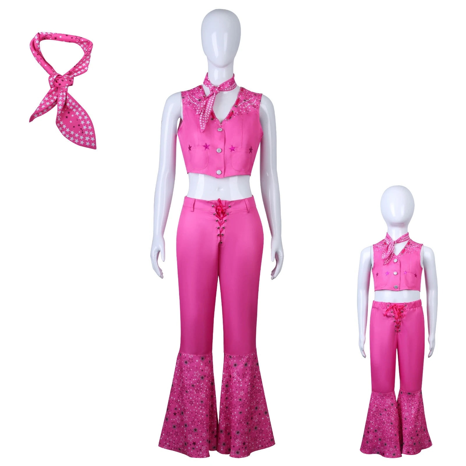 【急速出荷!】コスプレ 仮装実写映画cos服ピンク五芒星セットコスプレ衣装 イベント用品