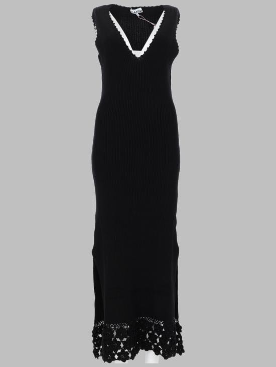 GANNI Women Dresses A1030474 099 BLACK