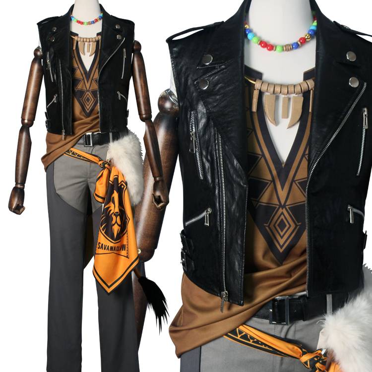 ツイステ サバナクロー寮 レオナ コスプレ衣装 コスチューム