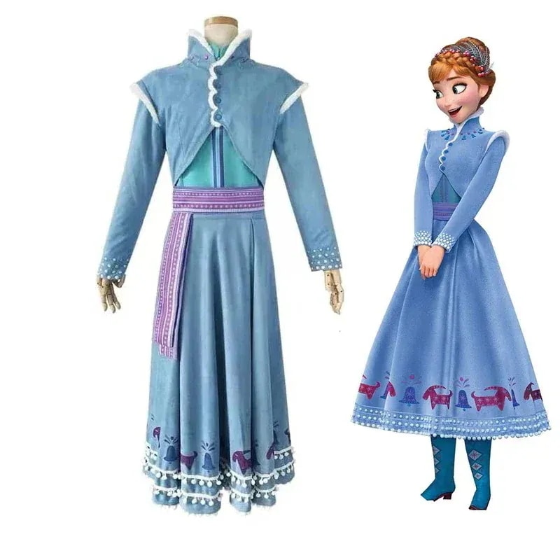 大人気 アナと雪の女王 雪の女王 家族の思い出 アナ Anna エルサ Elsa あな えるさ エルサ ドレス ワンピースプリンセス 姫様 ハロウィン 変身 仮装 変装 制服 コスプレ ス