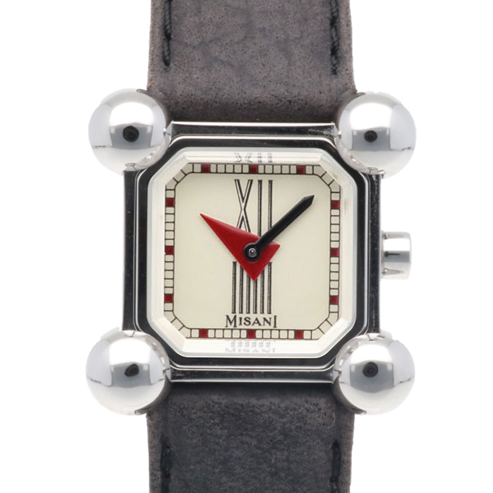 ミザーニ エルミタージュ 腕時計 ステンレススチール 2100 クオーツ 磨き直し済 1年保証 MISANI 中古