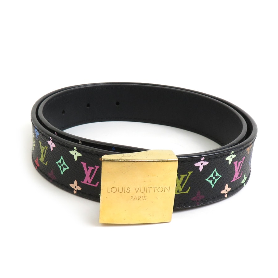ルイ ヴィトン LOUIS VUITTON ベルト モノグラム マルチカラー