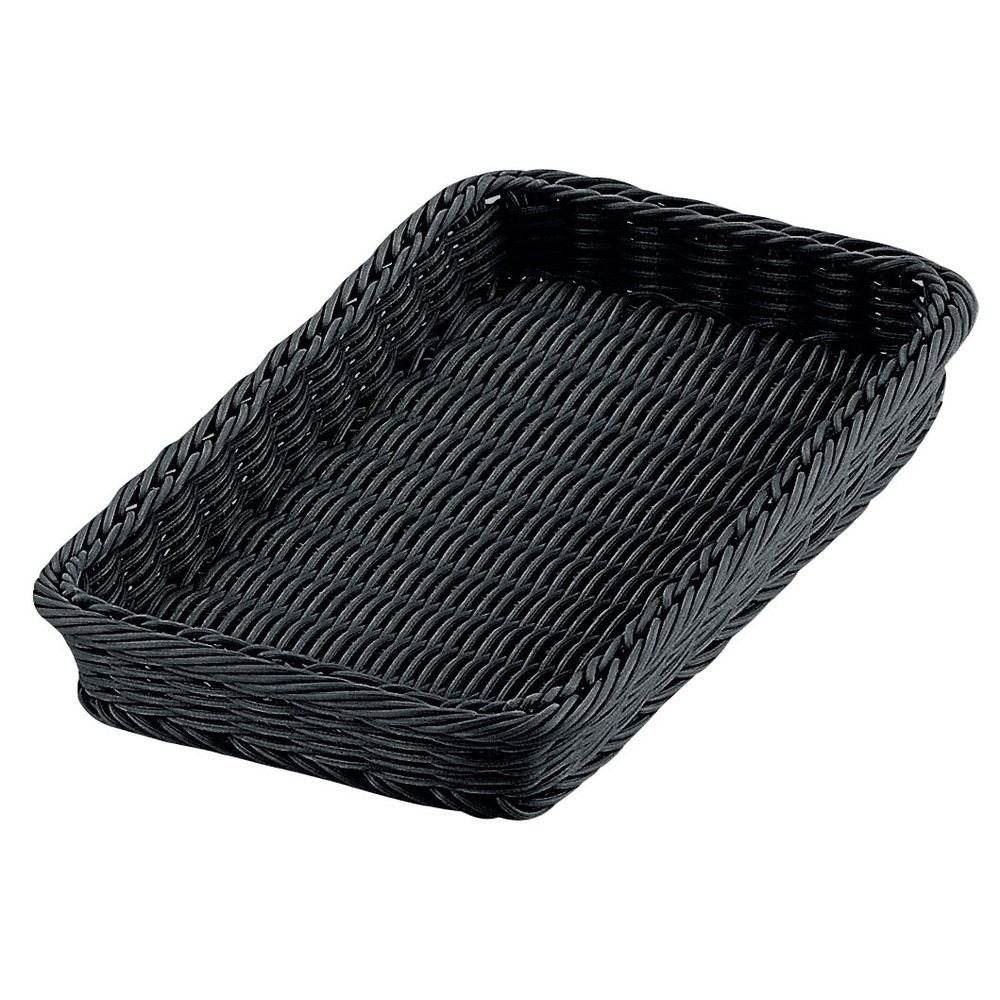 （まとめ買い）トーダイ 角型ベーカリーバスケット 36型 ブラックCO-711-BK [x3] 4,800円