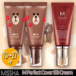 【MISSHA/ミシャ】 ★1+1 ★ 超特価パーフェクトカバーBBクリーム 21号*2EA/ 3EAPerfect Cover BBCream 韓国コスメ
