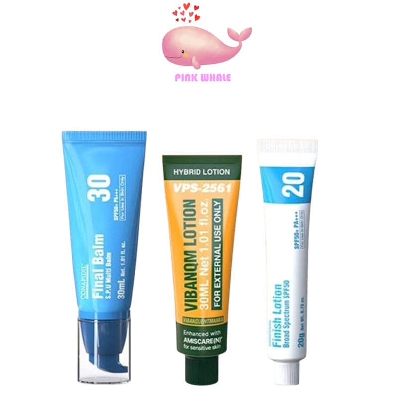 【3点セット】 韓国正規品 Final Balm 30ml + Vibanqm Lotion 30ml + Finish Lotion 20g