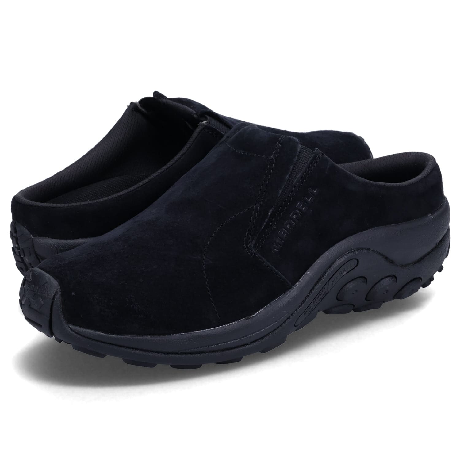 スニーカー スリッポン ジャングル スライド メンズ ブラック 黒 M003297 J003297