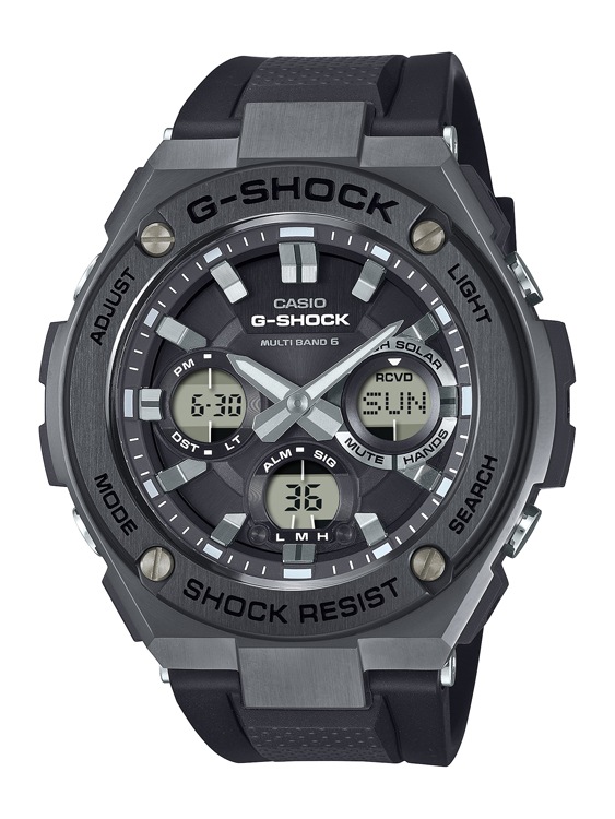 カシオ 【国内正規品】G-SHOCK（ジーショック）　G-STEEL ソーラー電波　メンズタイプ GST-W110MS-1AJF