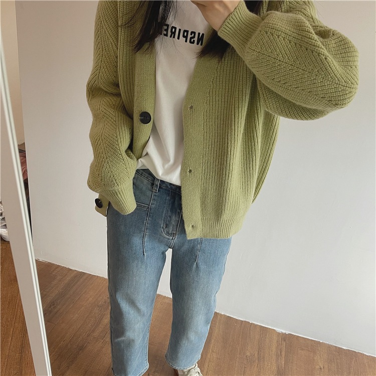 トップス カーディガン 羽織り ミドル丈 袖あり 長袖 ドロップショルダー ランタンスリーブ Vネック 前開き リブニット ニット 大人可愛い きれいめ シンプル カジュアル 大人 上品 お洒落