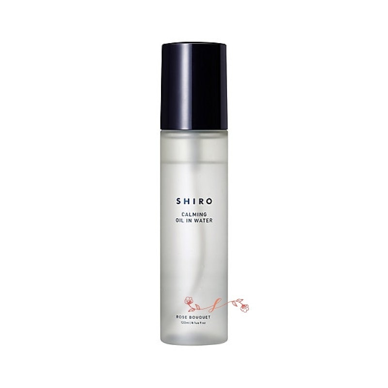 shi ro　ローズブーケオイルインウォーター 120mL／ミスト化粧水 高保湿と香りを楽しむ2層式フェイスミスト 正規品 ローズブーケの香りで毎日が華やぐミスト化粧水