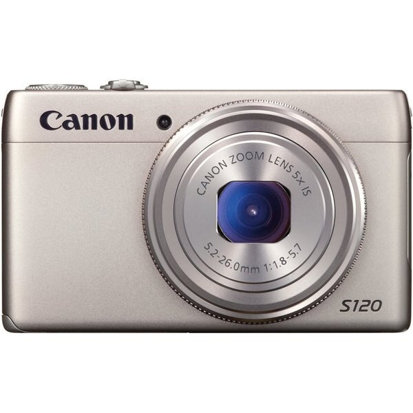 【中古】キヤノン Canon デジタルカメラ PowerShot S120 シルバー F値1.8 広角24mm 光学5倍ズーム PSS120 SL