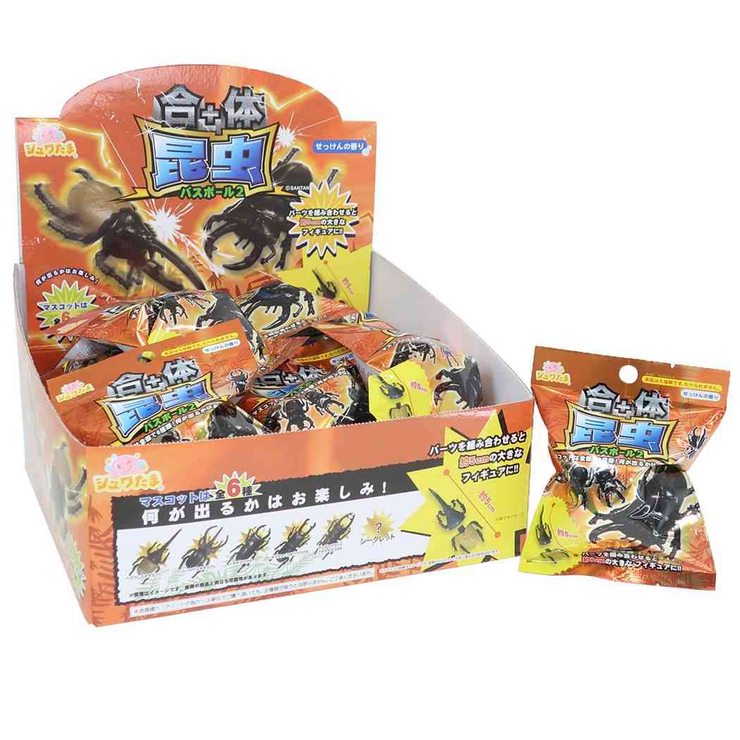 入浴剤 合体昆虫バスボール2 24個入セット おもしろ雑貨 グッズ 8,214円