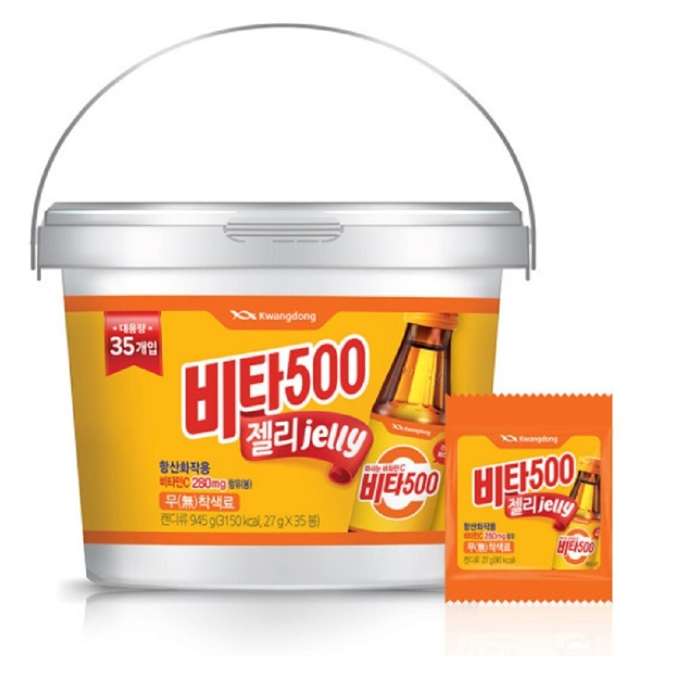 韓国-KMEAL-広東干支500ゼリー27gX35入1個-KFOOD