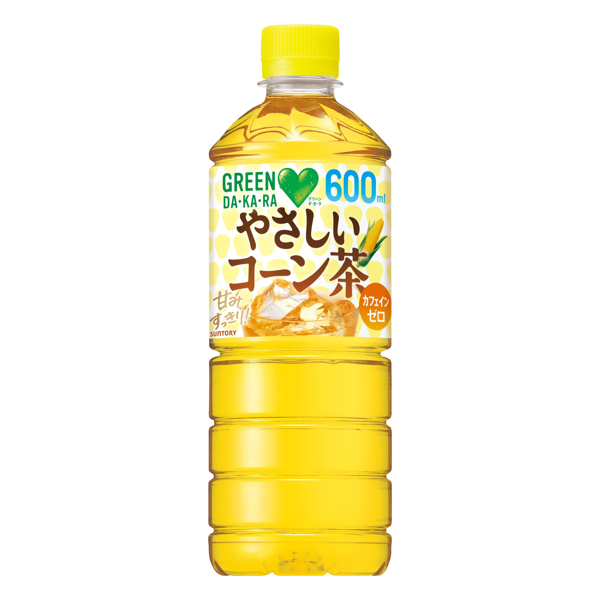 サントリー GREEN DA・KA・RA(グリーンダカラ) やさしいコーン茶 お茶 ノンカフェイン 600ml×24本