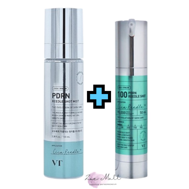 [PDRN 2点セット]PDRN リードルショット100エッセンス, 50ml+リードルショットミスト100ml/