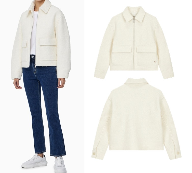 Wool Short Jacket (J224706-YBI)