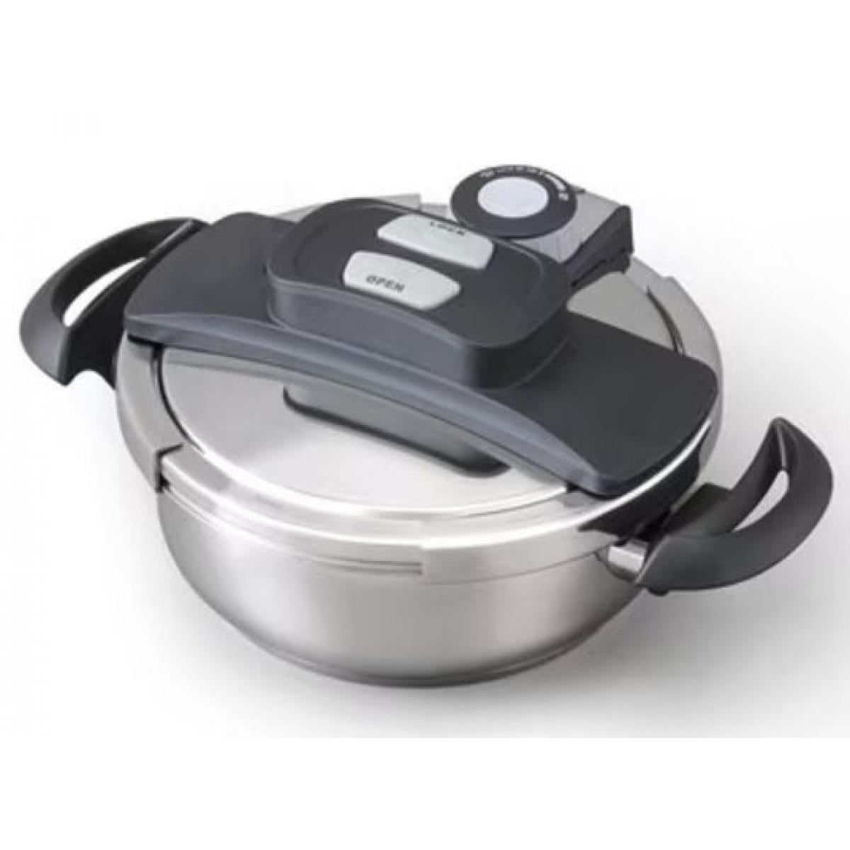 アイリスオーヤマ 両手圧力鍋 3LRAN-3L　両手鍋 圧力ふた ガラスふた 中かご・中かご台　IH対応 低圧 高圧 7,590円