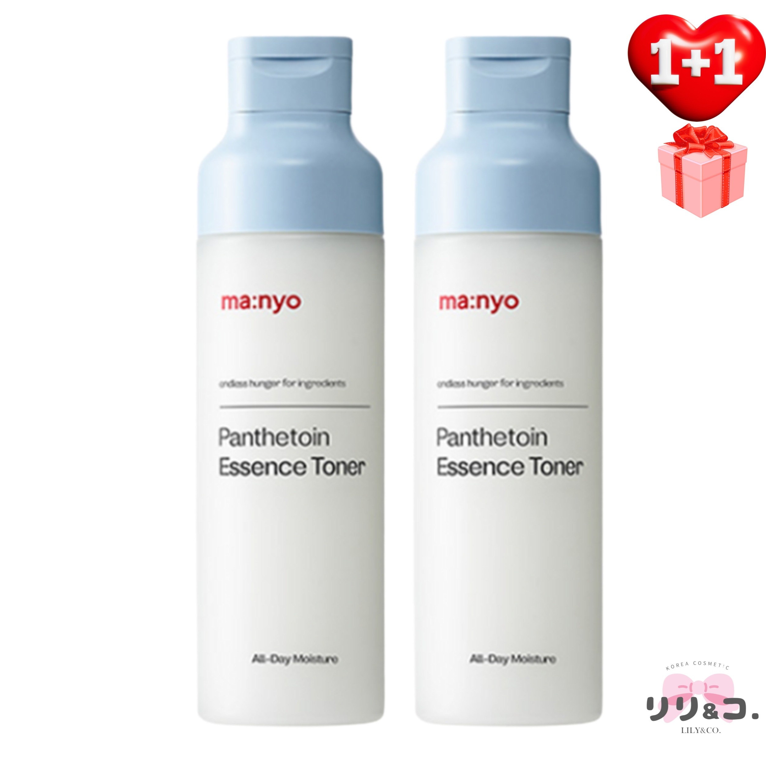 [200時間保湿] パンテトインエッセンストナー 200mL+ 200mL 濃密 しっとり 保湿 高保湿 /インナードライ 敏感肌 スキンケアセット 赤み 鎮静 透明感 韓国コスメ