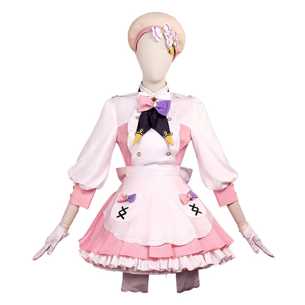 【限定SALE】プレミアム品質 付属ウィッグ にじさんじ VTuber× レストラン Speciale Berry 二次元コスプレ アニメゲーム レディーススカート