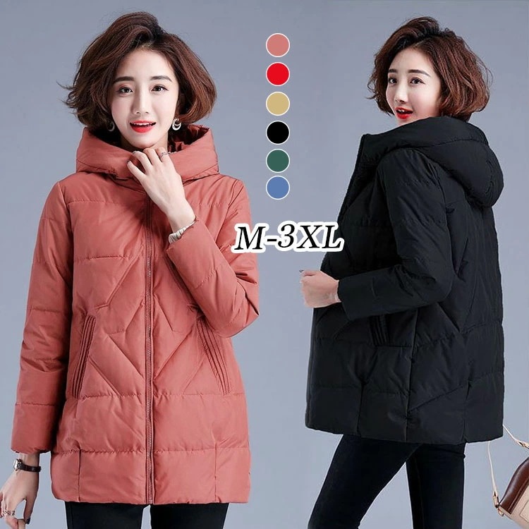 ダウンコート レディース 秋冬アウター フード付き ダウン コート 40代 ダウンジャケット 中綿 ロングコート 防寒 30代 50代 あったか おしゃれ 可愛い