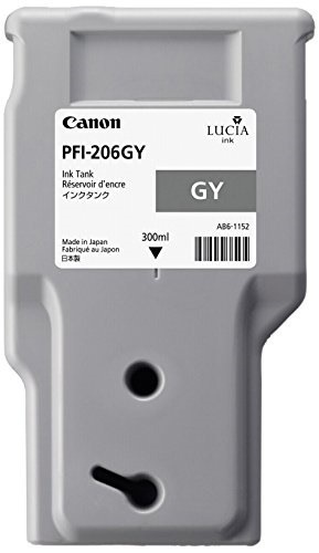 （まとめ買い）純正 大判プリンタインクカートリッジ グレー PFI-206GY [x3]