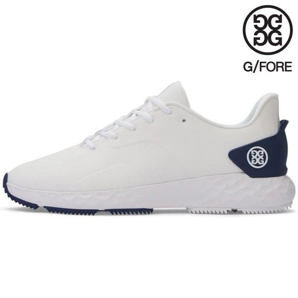 ゴルフシューズ 男性 MG4+ ホワイト ネイビー G4MS22EF27