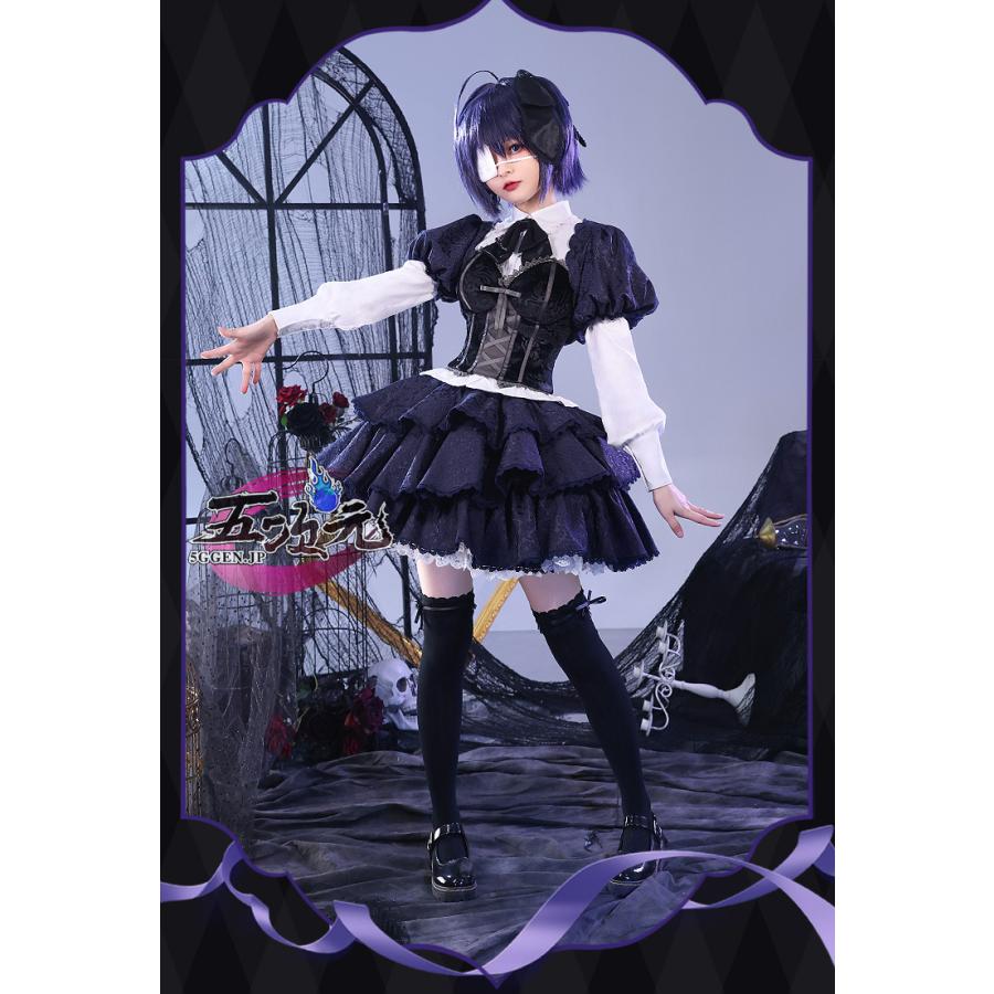 【大人気】三分妄想　中二病でも恋がしたい　コスプレ　小鳥遊六花 　洋服　衣装　ウィッグ　追加可