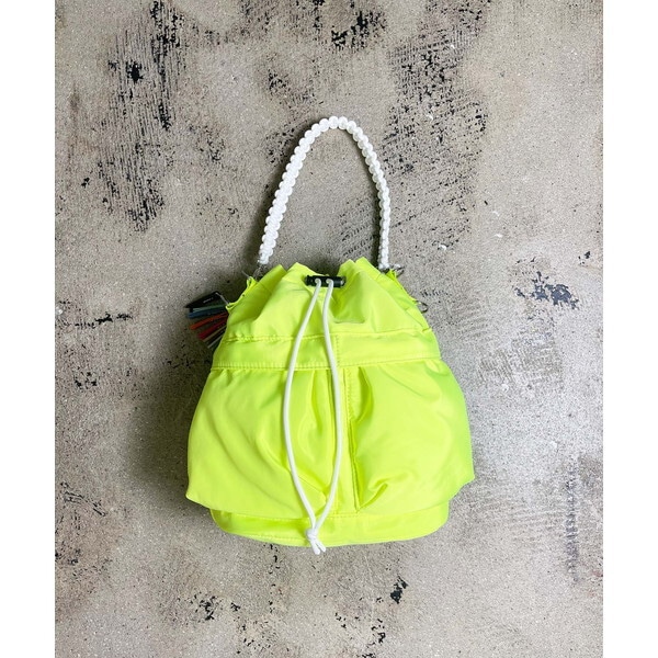 cheek kinchaku code 2way tote C23003-52 イエロー 2WAYバッグ