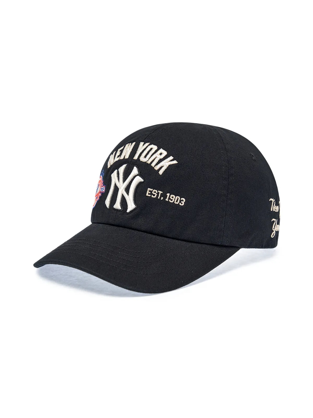 スパッチ アンストラクチャー ボールキャップ NY (Black)