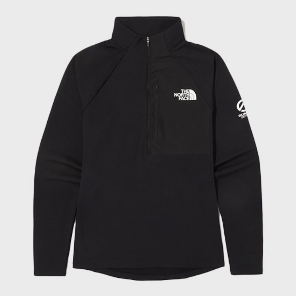 ザ・ノース・フェイス [ノース・フェイス] ウィメンズサミットマカルロングスリーブジップTシャツ NT7LQ80A_BLK