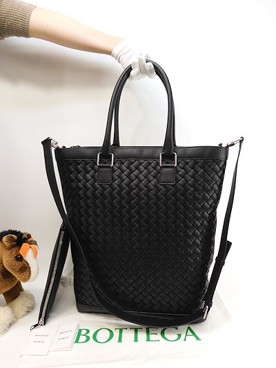 Qoo10] BOTTEGA VENETA メンズトートバッグ大 イントレチャート