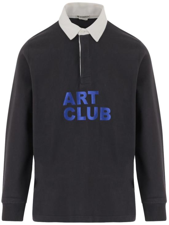 JW ANDERSON Men Polo Shirts JO0272PG1938781 Black