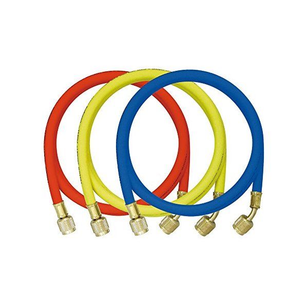 Y21983 R407C等用チャージングホースプラス2 92cm 3本 メーカー直送