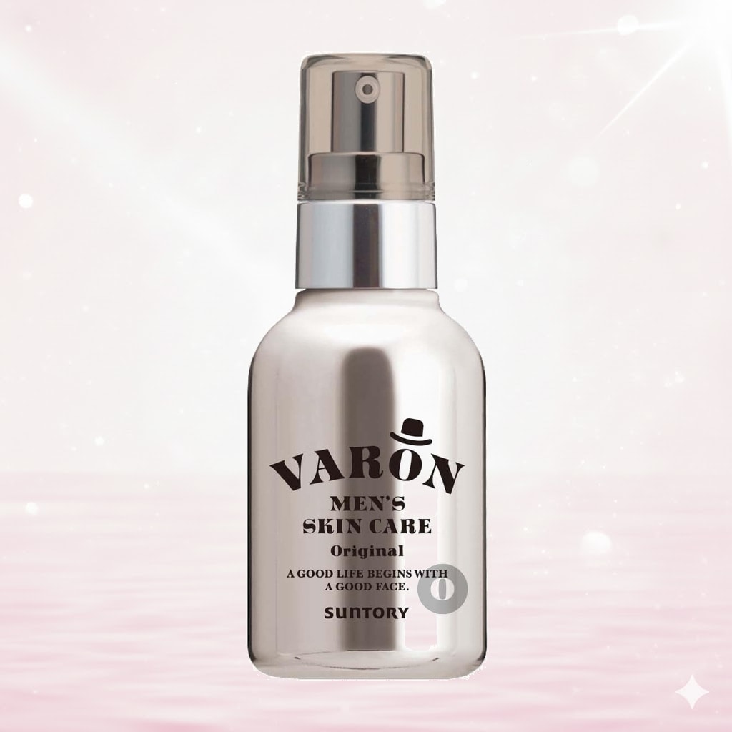サントリー VARON ヴァロン オールインワン メンズ スキンケア 男性用化粧水 (120ml, Original)