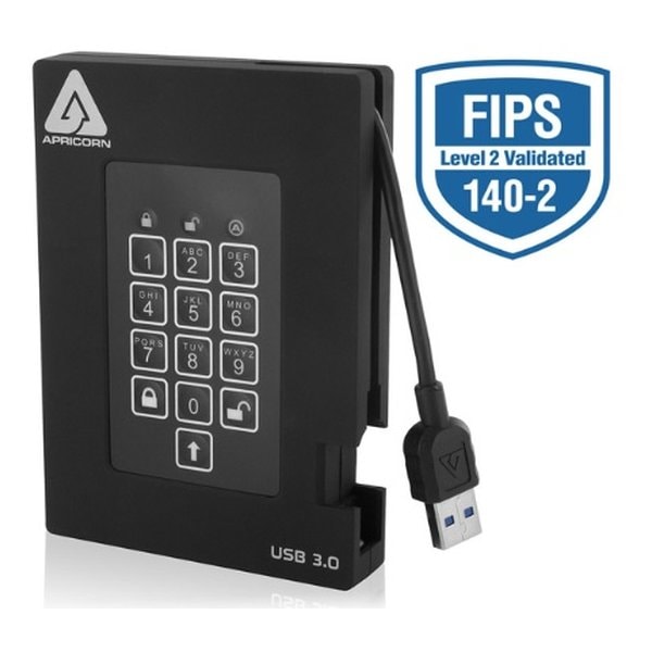 Aegis Padlock Fortress - USB 3.0 Solid State Dri A25-3PL256-S2000F R2