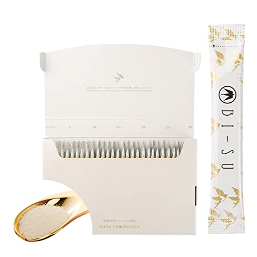 BI-SU コラーゲン ヒアルロン酸 栄養 粉末 スティックパウダー アナツバメの巣 サプリ 糖鎖栄養素 シアル酸 配合 1g30本入